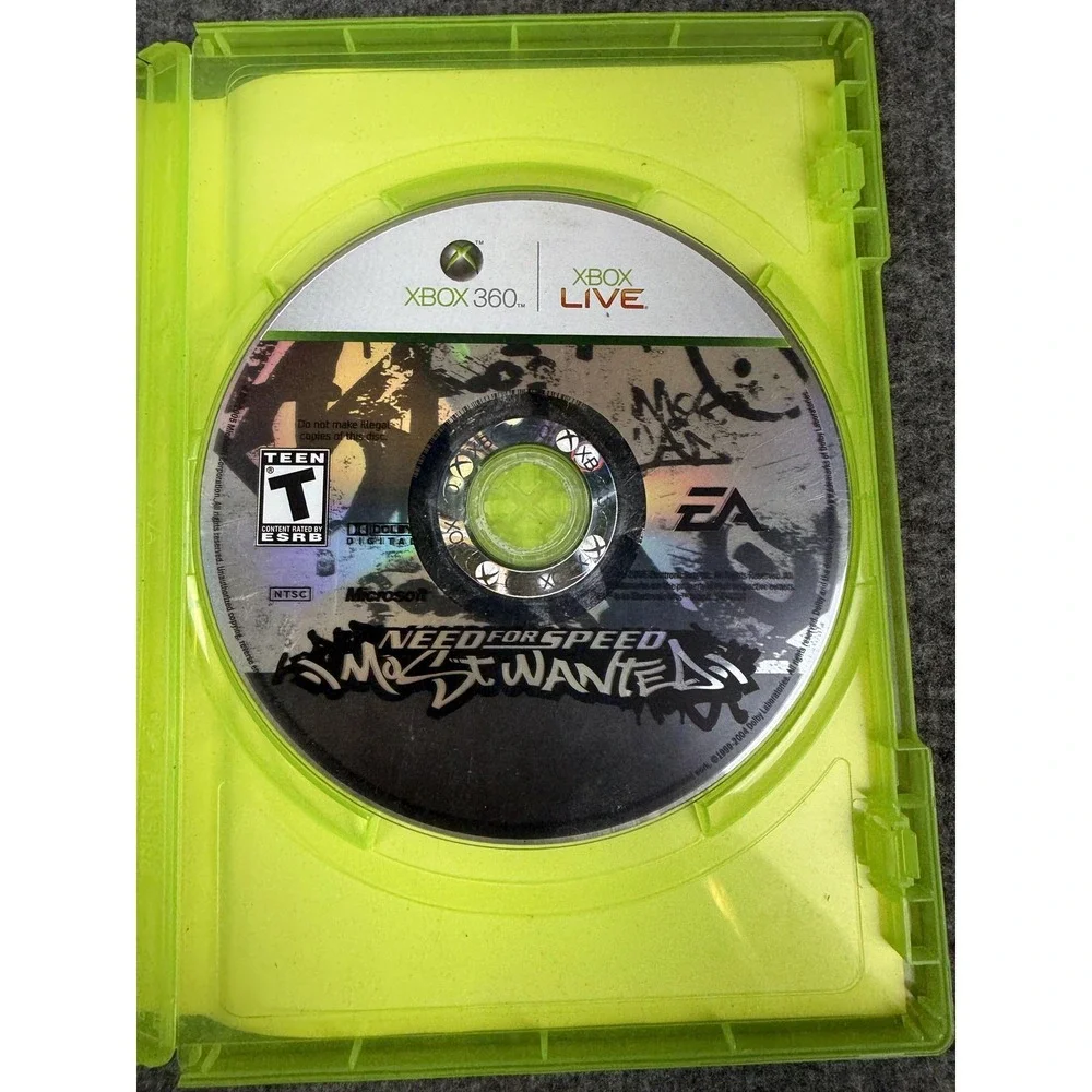 Need For Speed Most Wanted Xbox 360 Game Limited Electronic Arts NTSC-U/C
